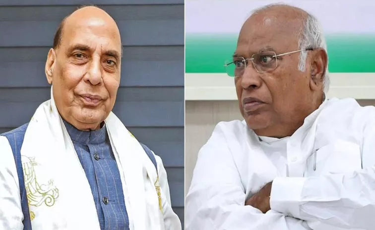 bjp ministers discussion with M Kharge over speaker and deputy speaker choice