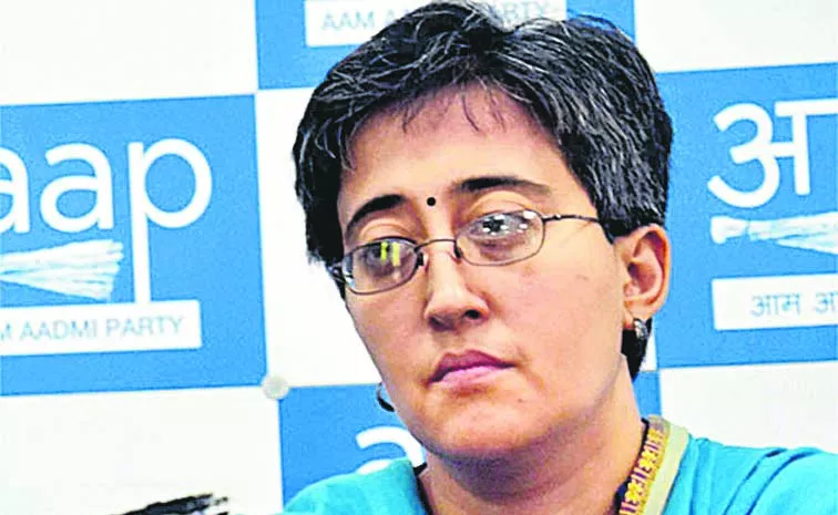 Delhi Water Minister Atishi being taken to LNJP Hospital due to deteriorating health