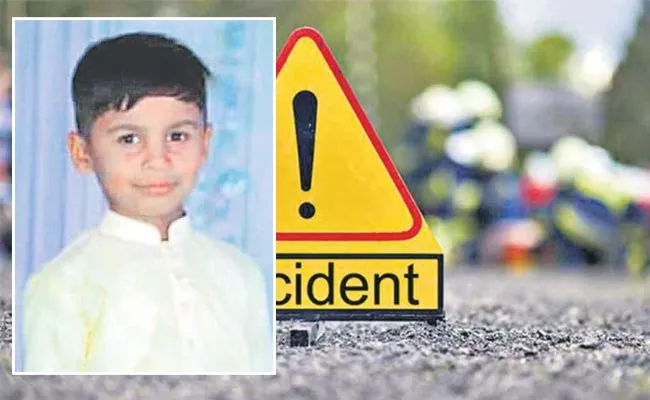 Boy dies in road accident