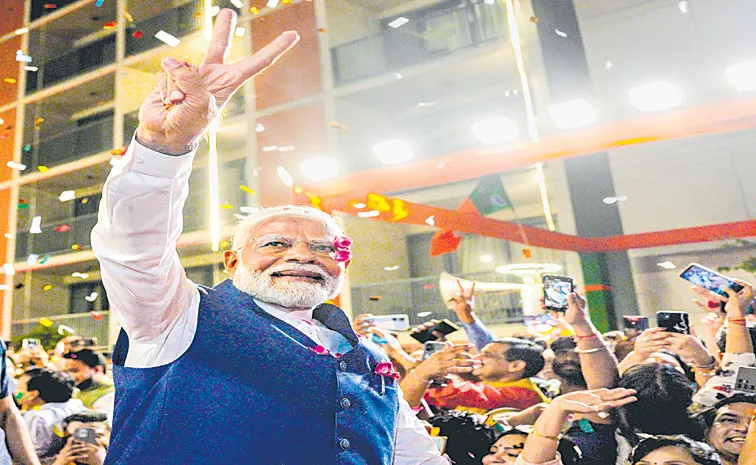 Unexpected results in Lok Sabha elections Reduced NDA strength