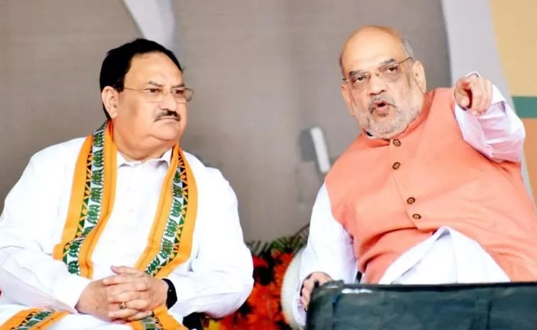 BJP Leaders Meetings End Over Cabinet Allocation In Nadda Home