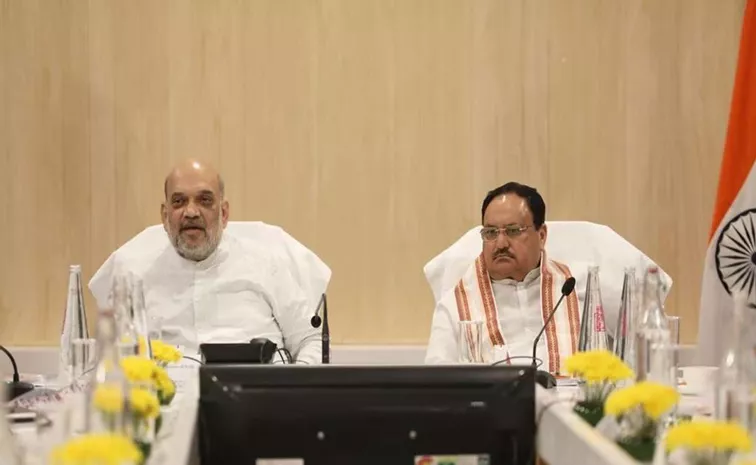 BJP leaders meet ahead of government formation