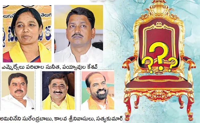 anantapur tdp leaders hopes to minister poster