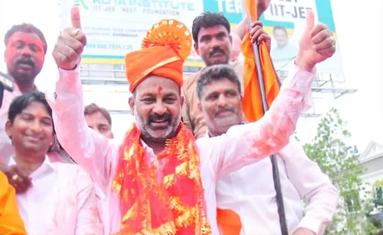 Telangana Bjp Leader Bandi Sanjay To Be Sworn In As Minister