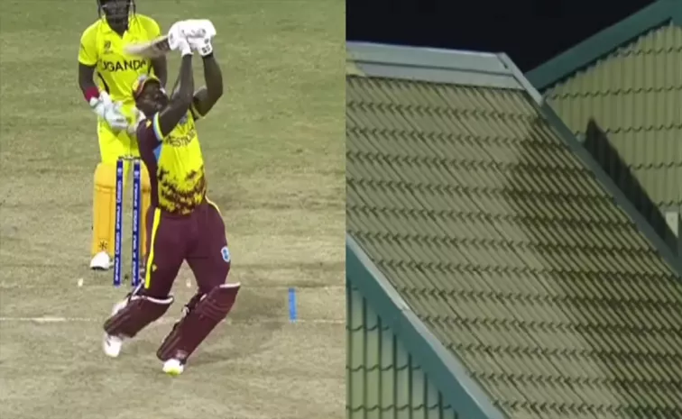 T20 WC: Rovman Powell smashes monstrous 107m six in WI-UGA clash 