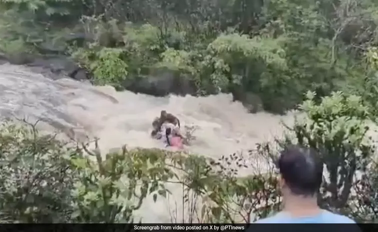 Five Drown in Waterfall Near Bhushi Dam in Lonavala