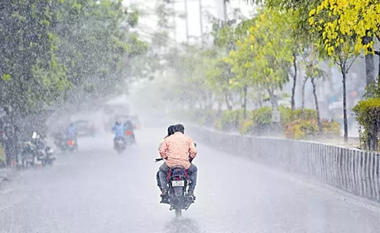 Rains In Ap For Five Days