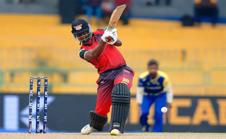 LPL 2024: Kandy Falcons Andre Fletcher And Angelo Mathews Slams 12 Sixes In A Match Vs Dambulla Sixers