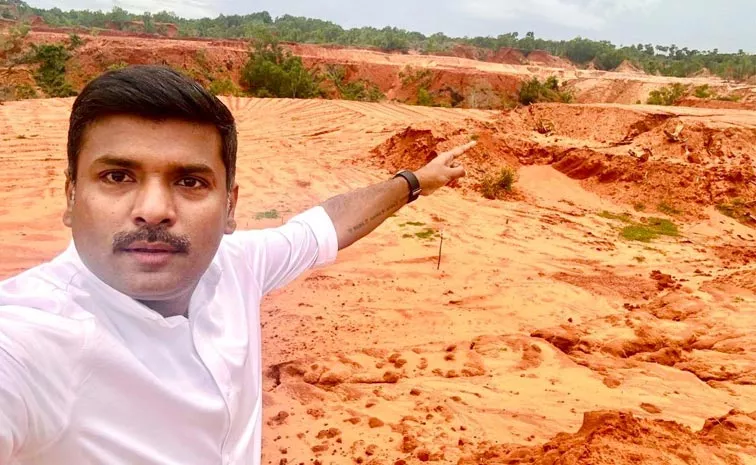 Ex Minister Gudivada Amarnath Comments On Visakha Red Clay Dunes