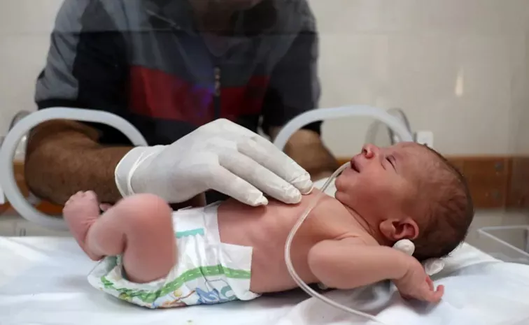 Newborn Saved From Dead Mother's Womb After Israel Strikes Gaza Hospital