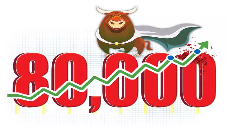Stock Market: Sensex crosses 80000 for first time