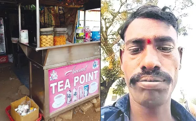 man Died Asking Water in tea shop at miyapur 