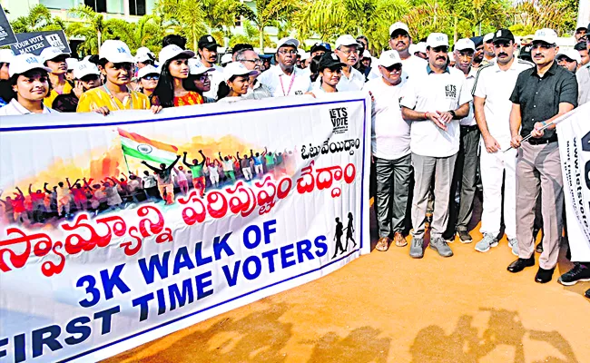The efforts of Lets Vote organization are appreciated
