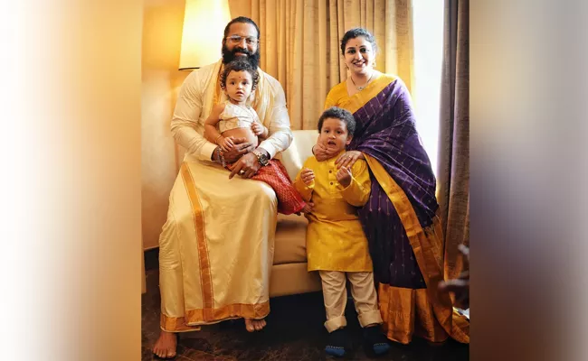 Rishab Shetty Lovely Family Photos - Sakshi