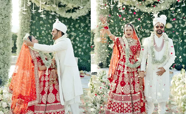 Meera Chopra Rakshit Kejriwal Wedding Photos - Sakshi