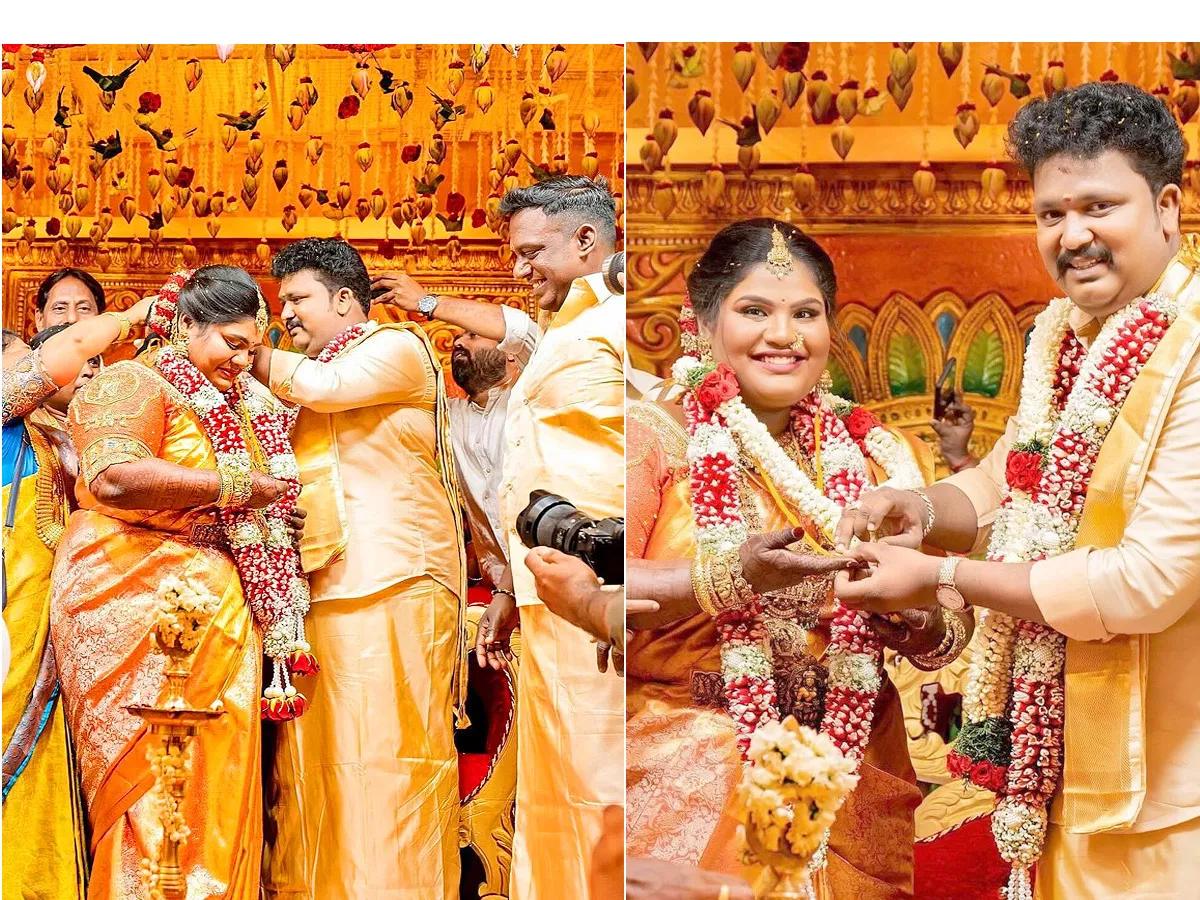 Robo Shankar Daughter Indraja wedding Photos - Sakshi