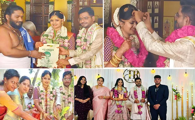 Late Actor Vivek Daughter Got Married Photos - Sakshi