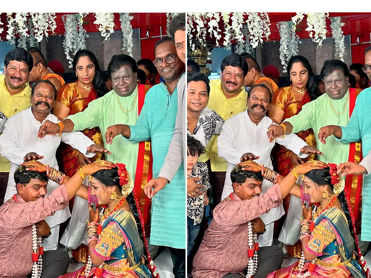 Jabardasth Lady Getup Mohan Wedding Photos - Sakshi
