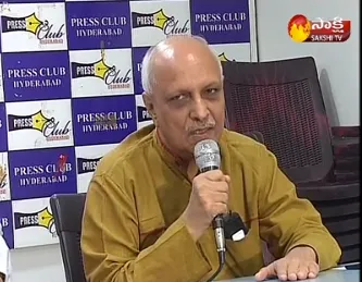 IYR Krishna Rao speaks to media - Sakshi