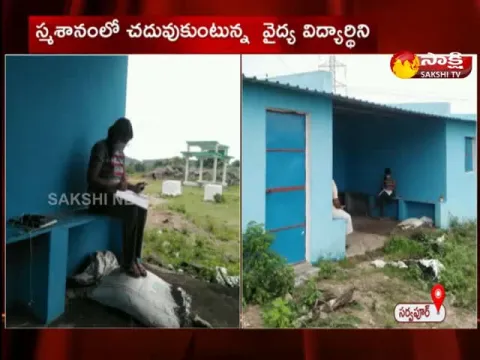 Medical Student Listening Online Classes in Graveyard