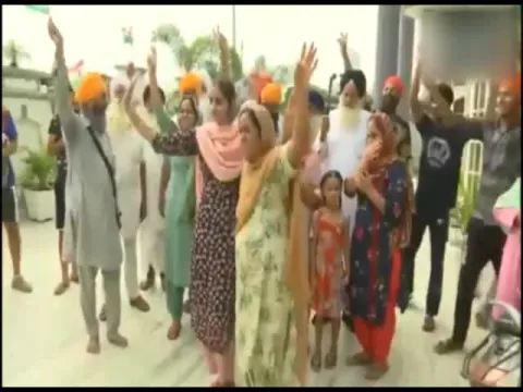 India Mens Hockey Victory celebrations