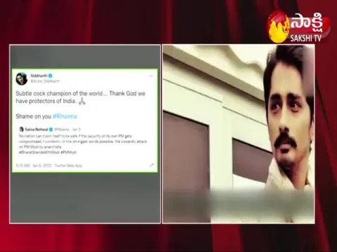 Hero Siddharth Controversial Tweet On PV Sindhu Tweet