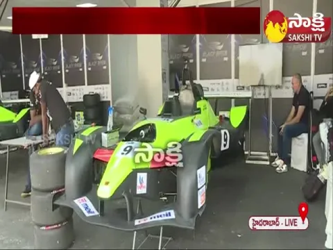 Car Race Show In Hyderabad City