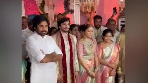 Tollywood Producer DVV Danayya Son Kalyan Wedding Video