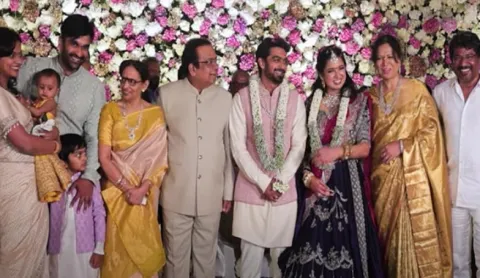 Comedian Brahmanandam 2nd Son Siddharth Engagement Video