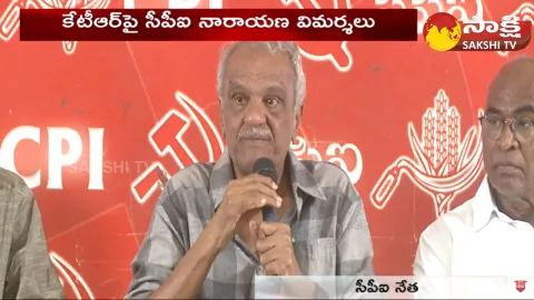 CPI Narayana Sensational Comments on KTR and Chandrababu Telangana Elections 2023