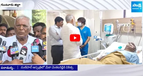 TDP Leaders Attack On Meka Venkat Reddy In Mangalagiri