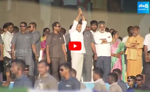 CM YS Jagan Dynamic Entry At Puthalapattu Public Meeting