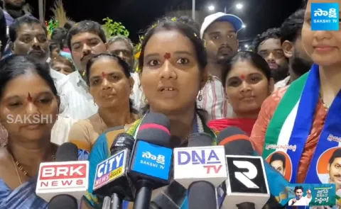 Mangalagiri YSRCP Incharge Lavanya Satires On Nara Lokesh