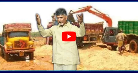 Sand Mafia Hulchul In Srikakulam District
