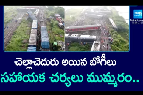 Express train collides with goods train in Tiruvallur