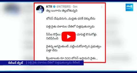 KTR Comments On CM Revanth reddy Over Cotton Price And Bonus 4