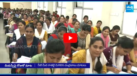 Chandrababu Shocking Comments on DSC Notification 2024 