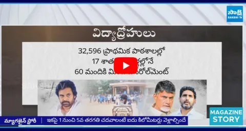 Chandrababu Pawan Kalyan Conspiracy In Education System In AP 1