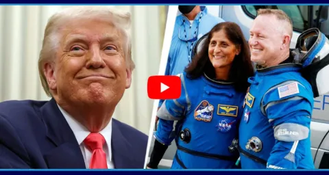 Donald Trump To Pay For Sunita Williams And Butch Wilmores Overtime In Space 1