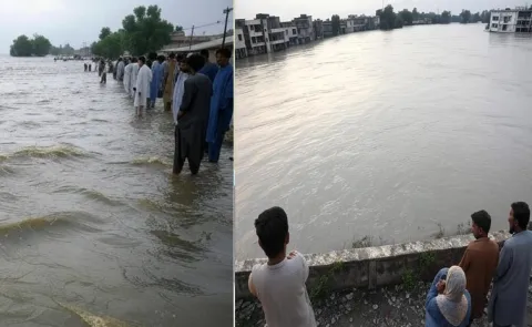 Jhelum water release POK flood alert By Pakistan4