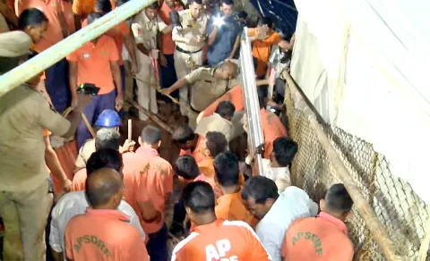 Wall Collapse Simhachalam Temple Incident Updates1