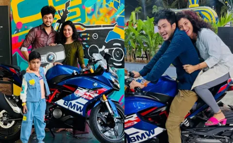 Tollywood Tv Actress Vishnu Priya buys Luxury Bike photos