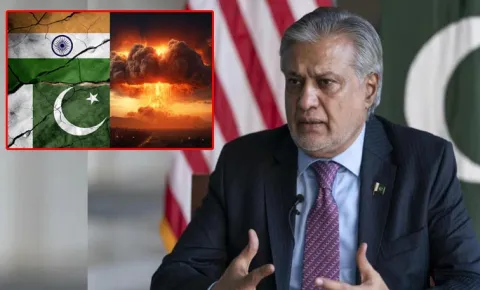 Pak foreign minister Ishaq Dar Key Comments India War7