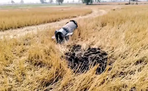 Debris resembling parts of missile found in Hoshiarpur in punjab14
