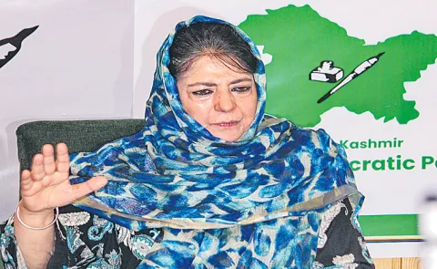 Mehbooba Mufti questions military action, demands political intervention13