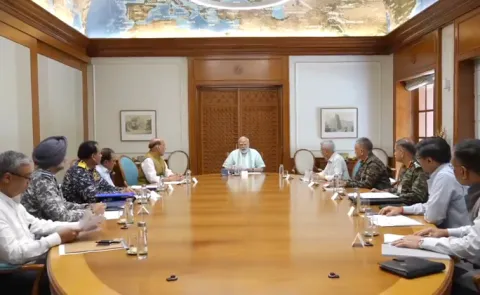 Talks with Pak only on return of PoK says PM Modi3