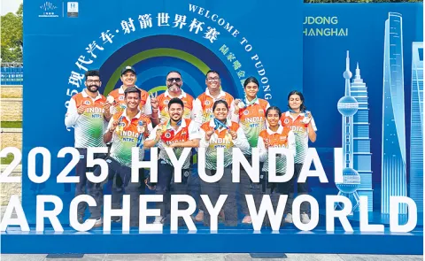 Indian archers win 5 medals at Archery World Cup9