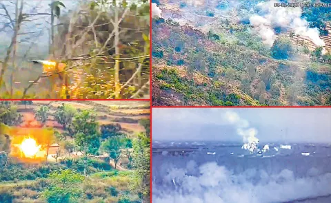 Pakistan air defence system destroyed by India4