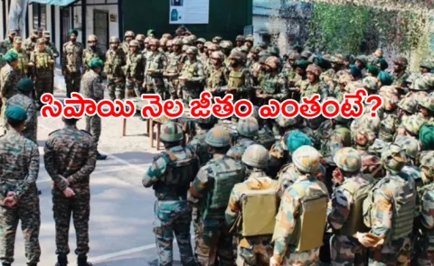 Indian Army Rank wise Salary as per 2024 records
