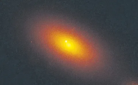 Hubble Telescope sees wandering black hole slurping up stellar spaghetti12